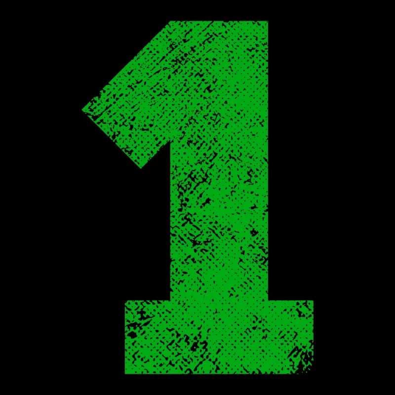 Number 1 - One - Texture