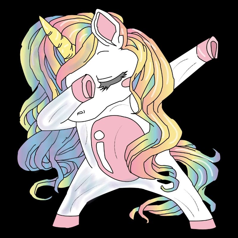 Dabbing Einhorn Geschenk