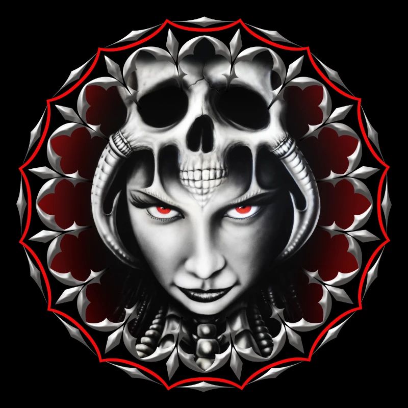 Gothic fantasy head
