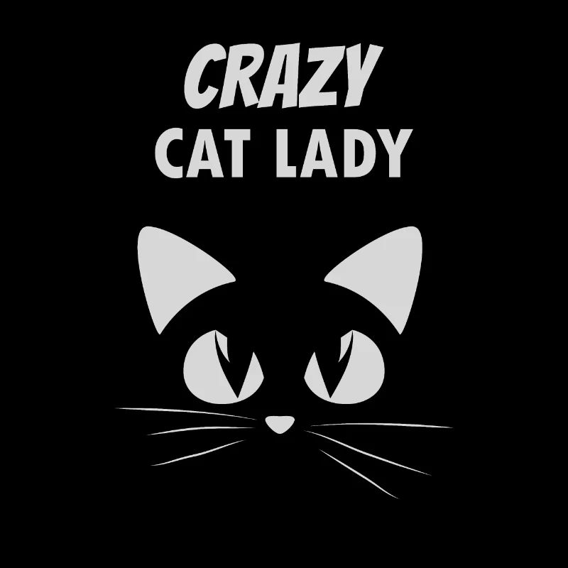 Dame de chat fou