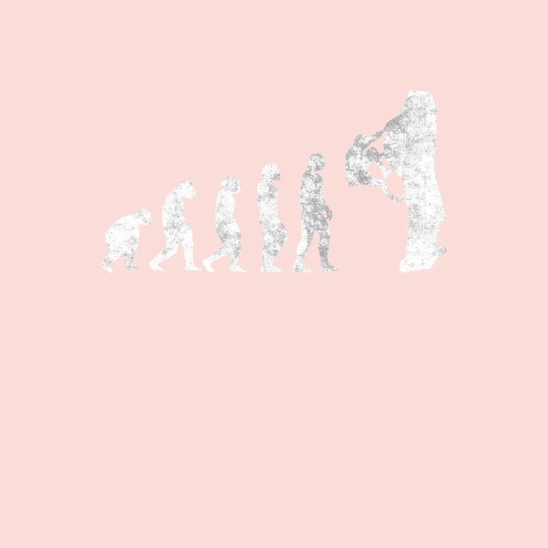 Human Evolution Bouldering Climbers bouldering