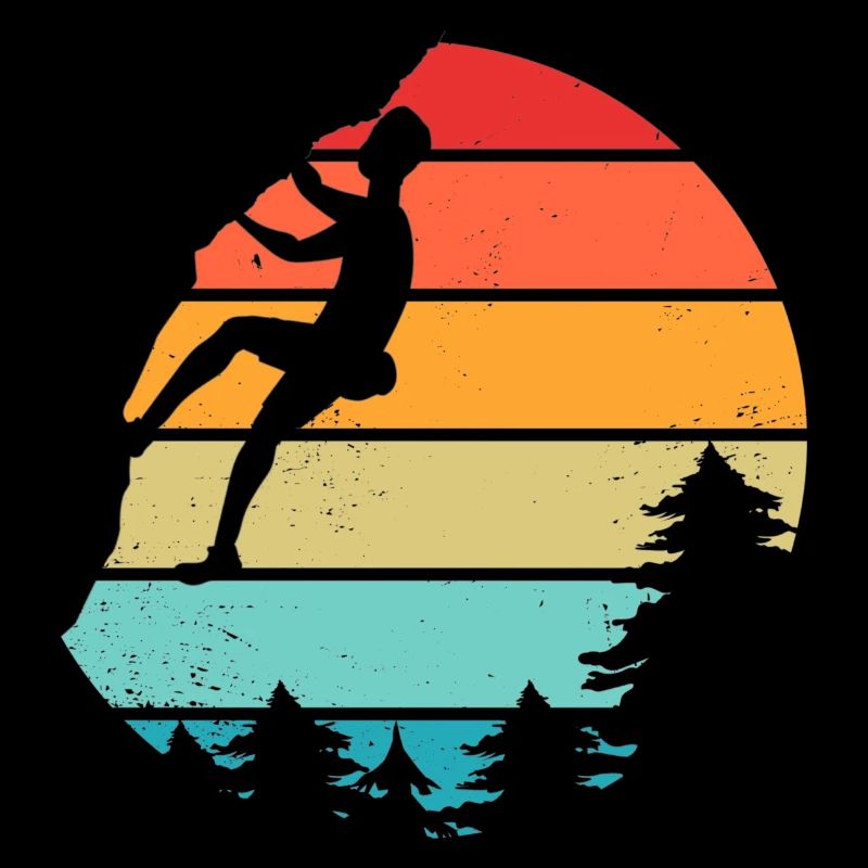 Vintage Climbing Trad Climbing
