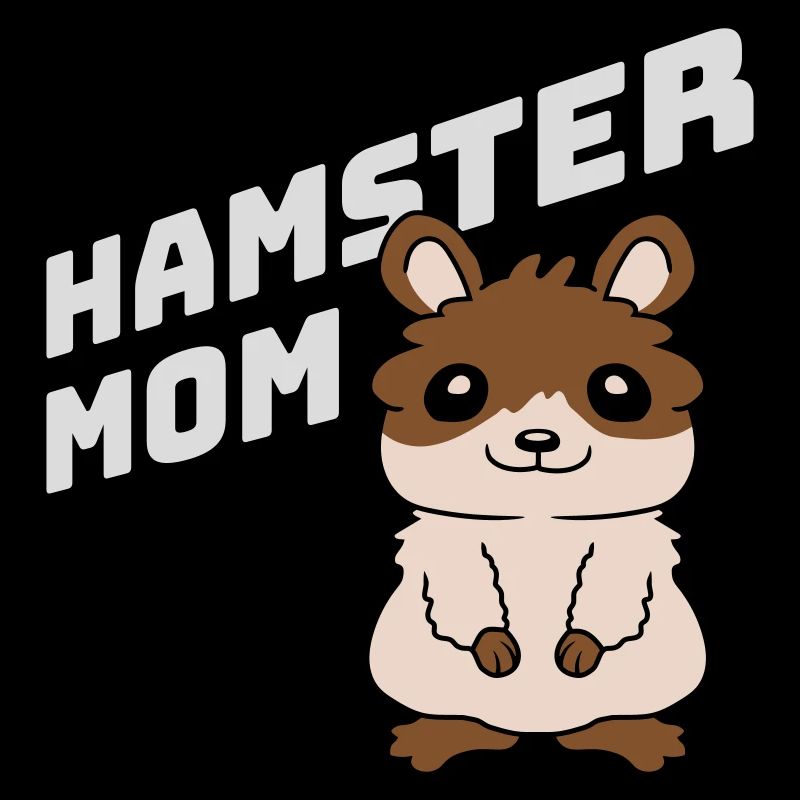 Design Logo Hamster Maman