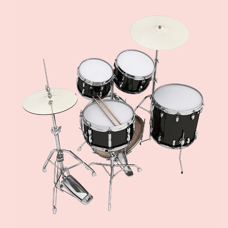 Drums, Drumset, Drumkit, Drums