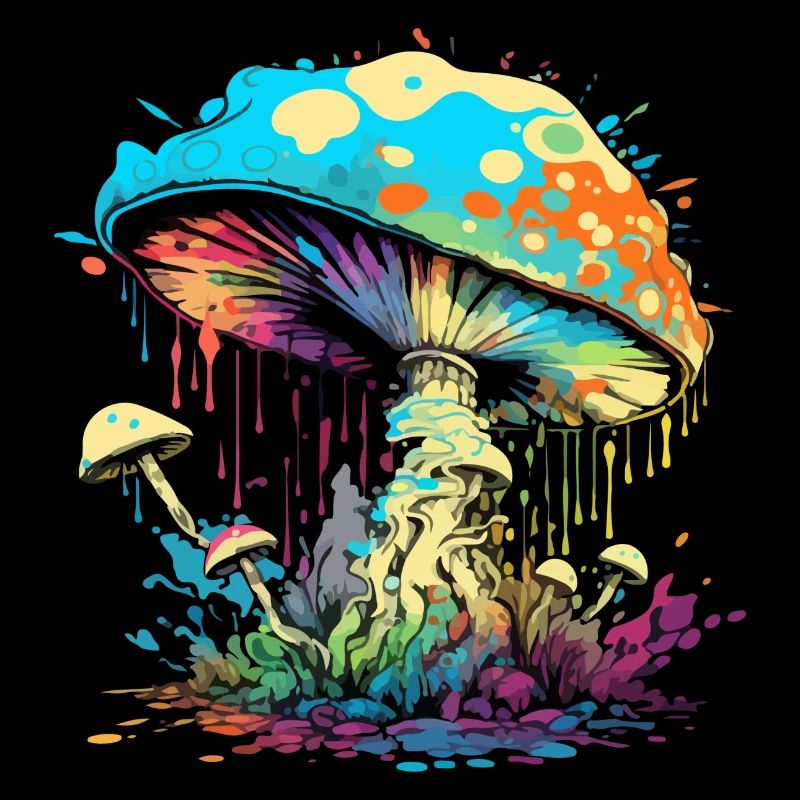 Psychedelischer Pilz