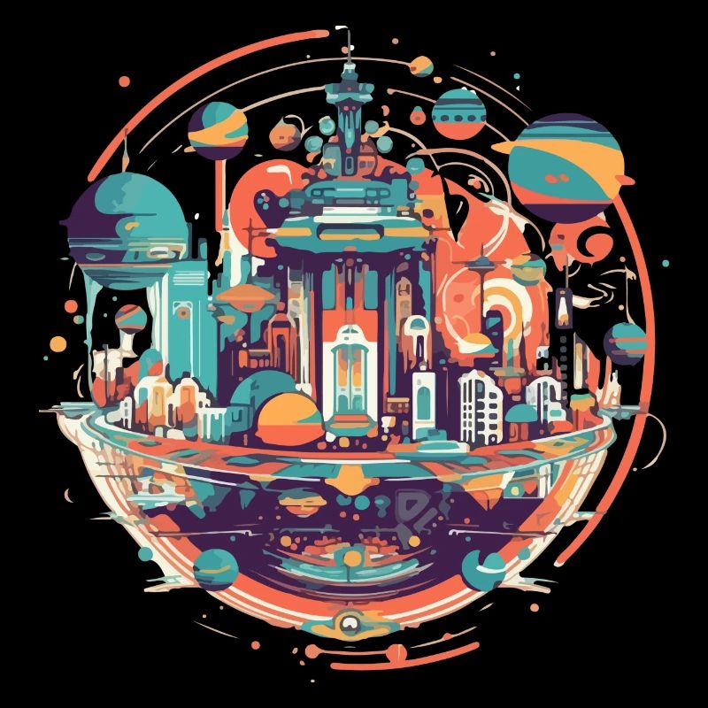 Futuristic city