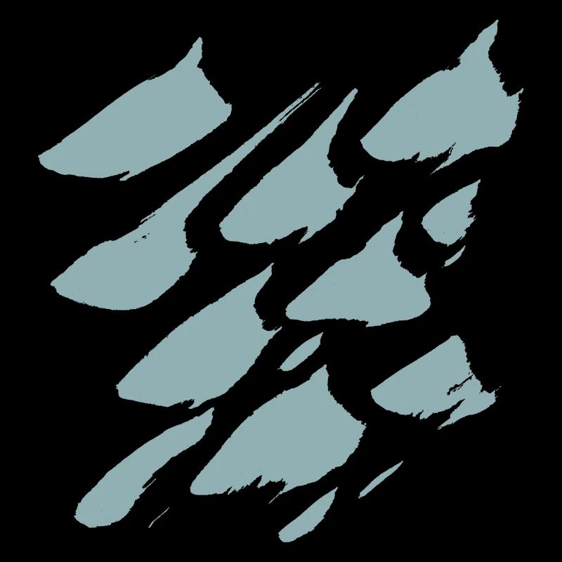 Brush Strokes Pattern - Khaki