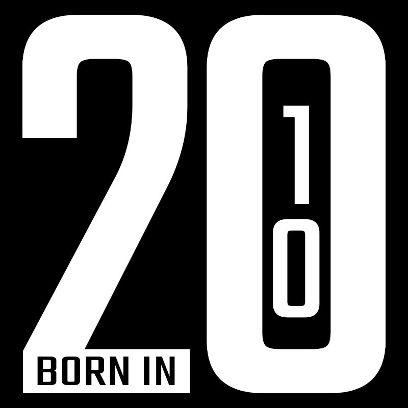 Born in 2010 white