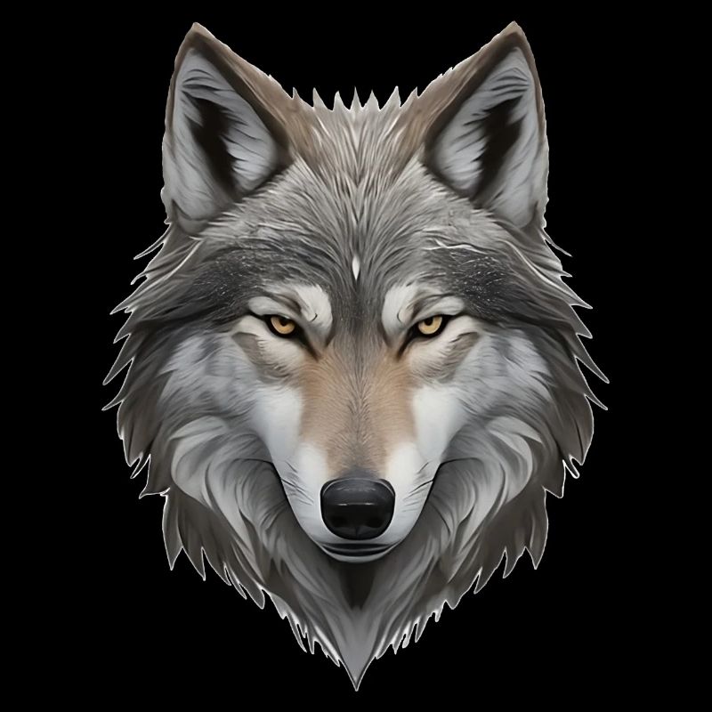 Tête de loup