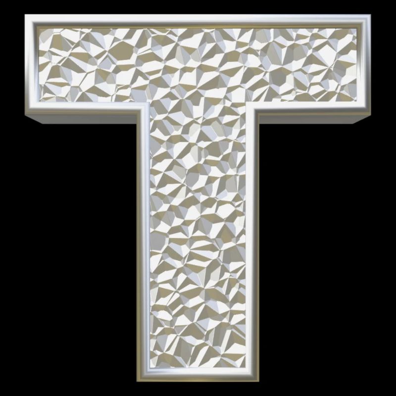 T, lettre, initiale, monogramme,