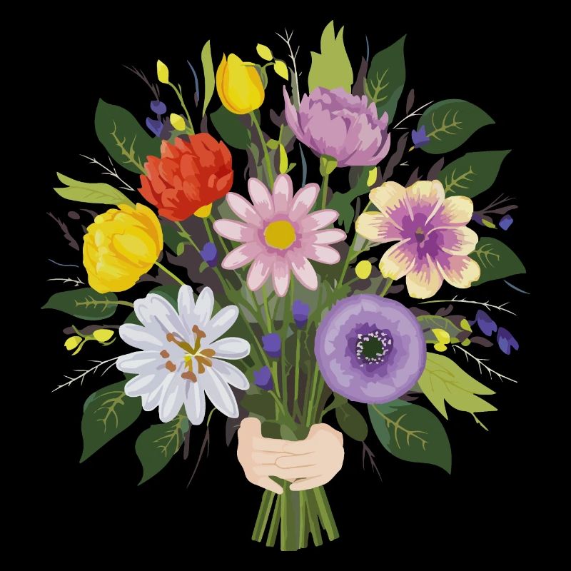 Bouquet de fleurs de jardin