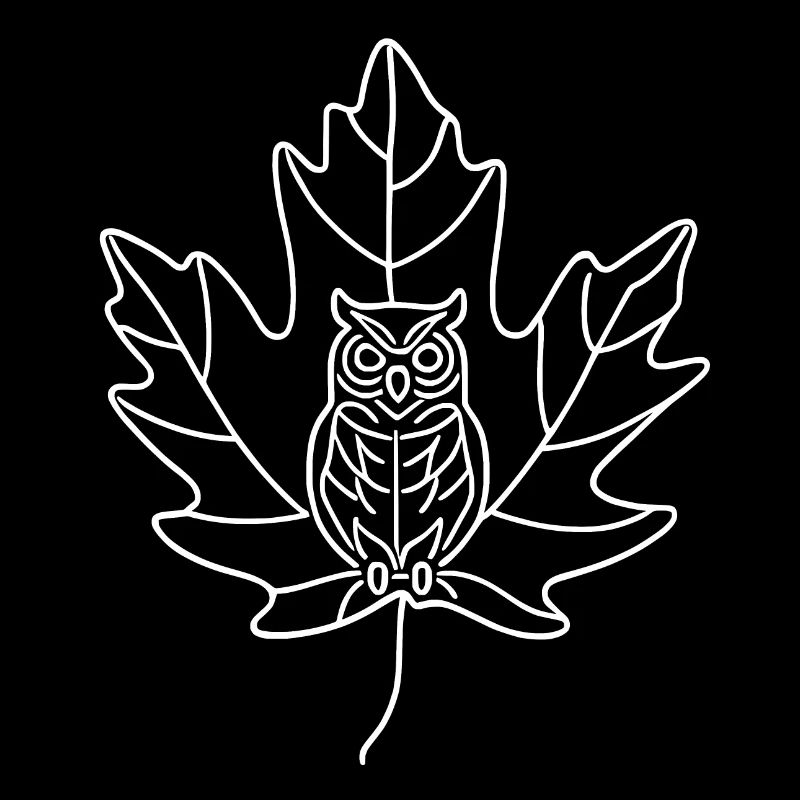 Owl Maple White