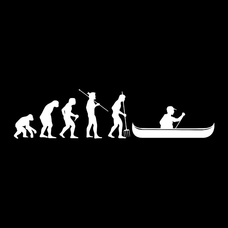 Evolution Kanu Canoe Kanu Fahren - Geschenkidee