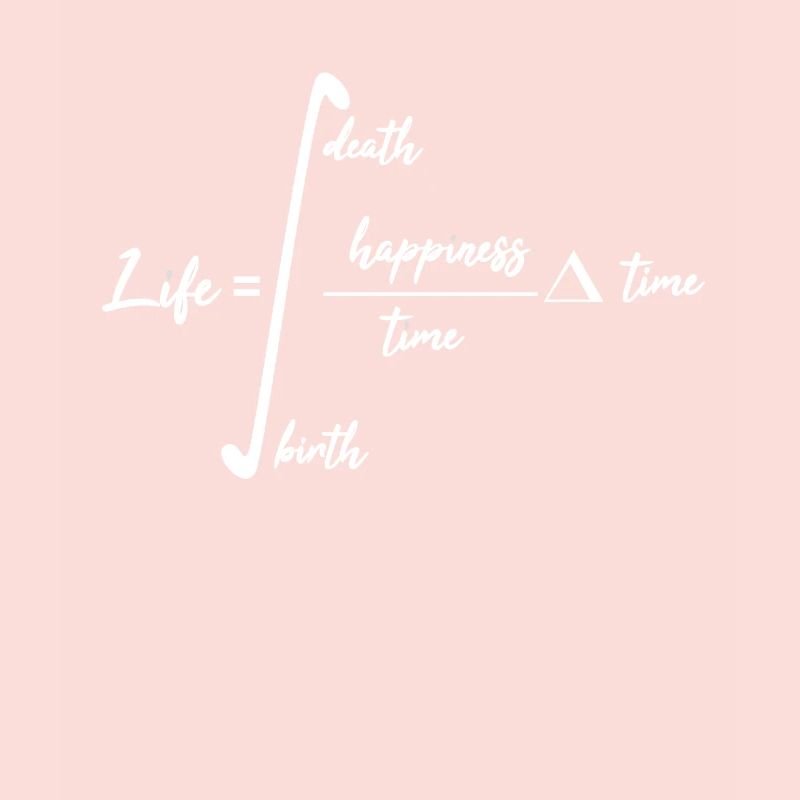 Cadeau de professeur mathématicien formule de vie math