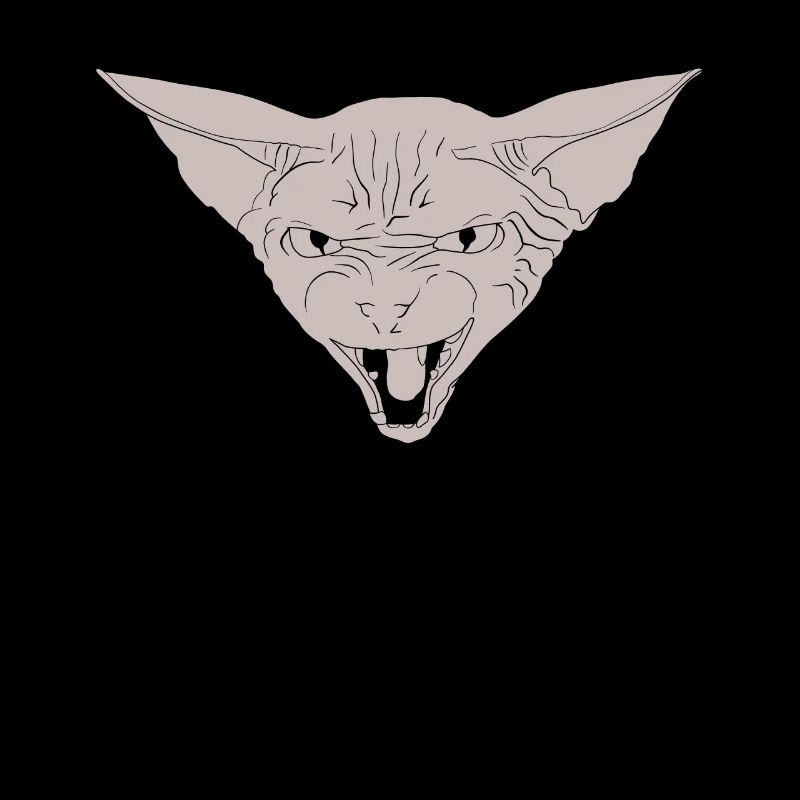 Spitting Devil's Sphinx Cat - Hairless Hangover