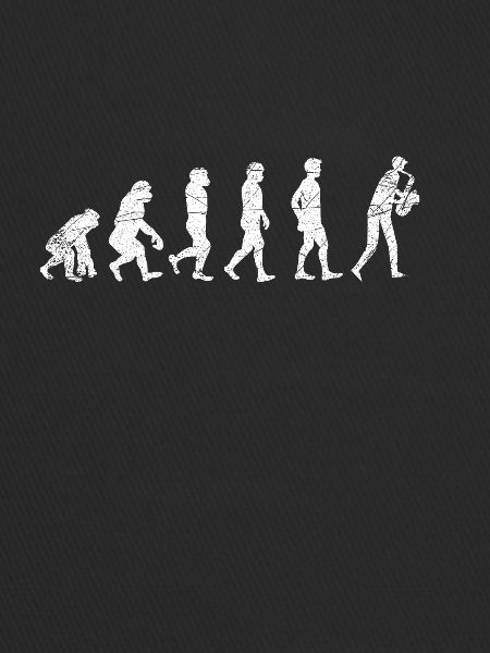 Saxophone Musicien Evolution