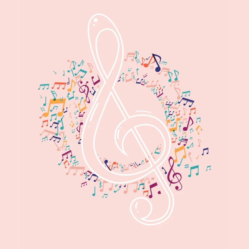 Clef music gift