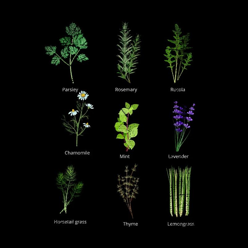 Plant nursery herbs