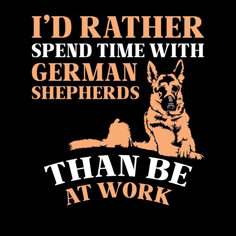 German Shepherds than be at work