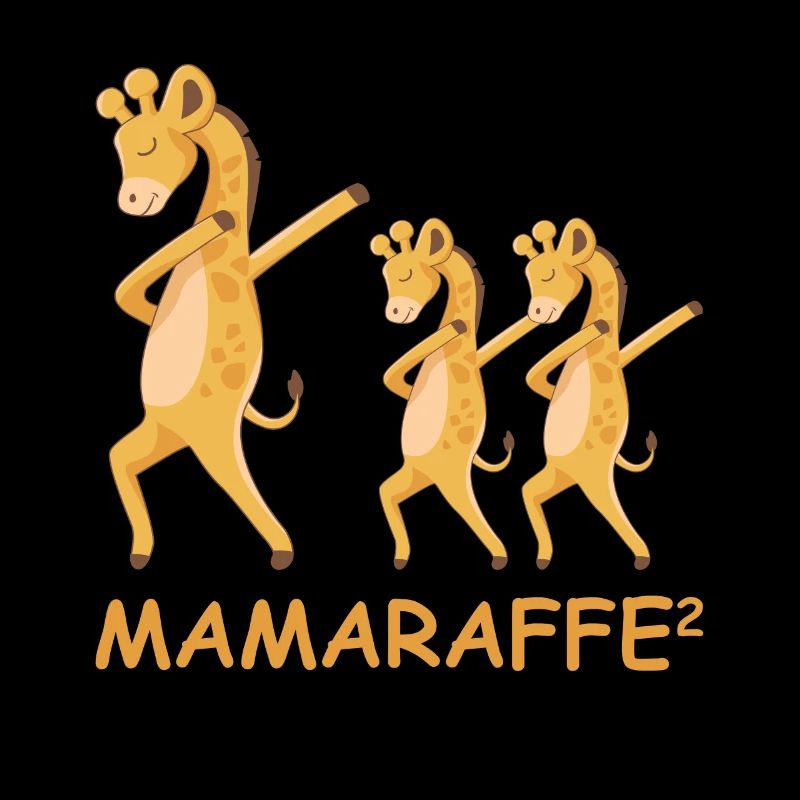 Schwanger werdene Mutter Zwillinge Giraffe