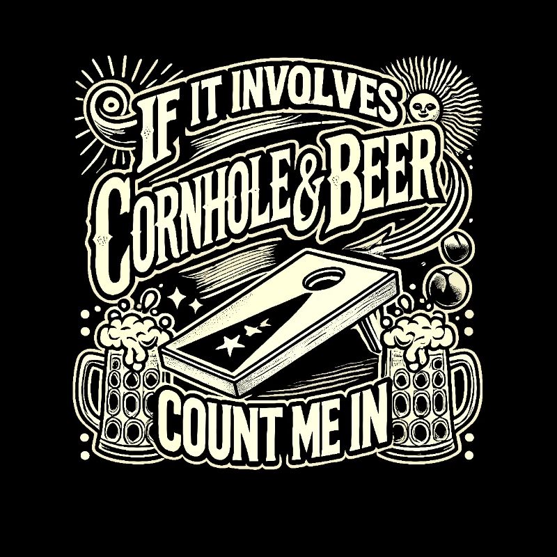 Wenn es um Cornhole und Bier geht, bin ich dabei
