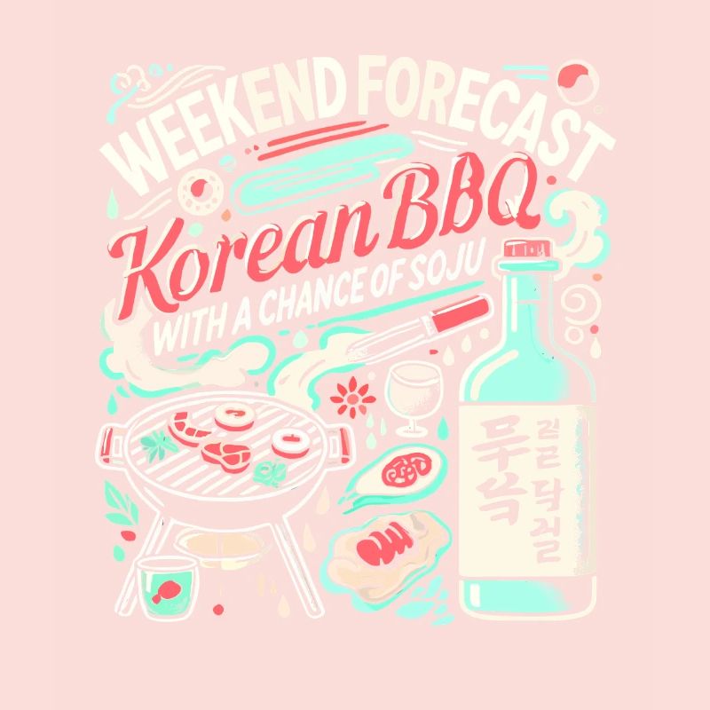 Wochenendvorhersage Koreanisches BBQ mit einer