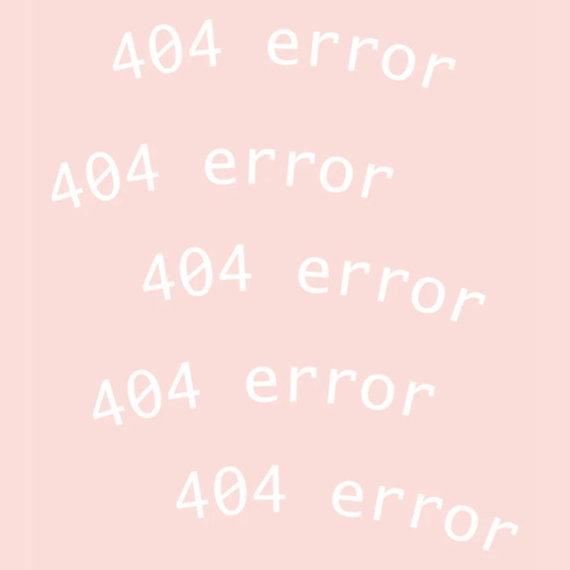 404 error