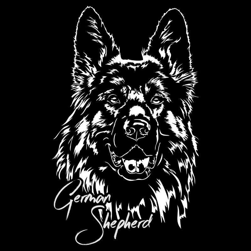 GERMAN SHEPHERD langhaar Wilsigns Hund Hunde