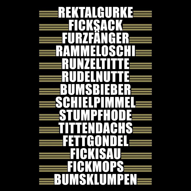 Rektalgurke, Furzfänger, Rammeloschi, Stumpfhode