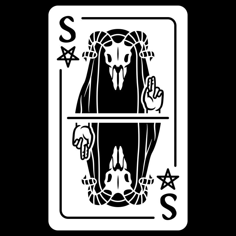 Devil Playing Card