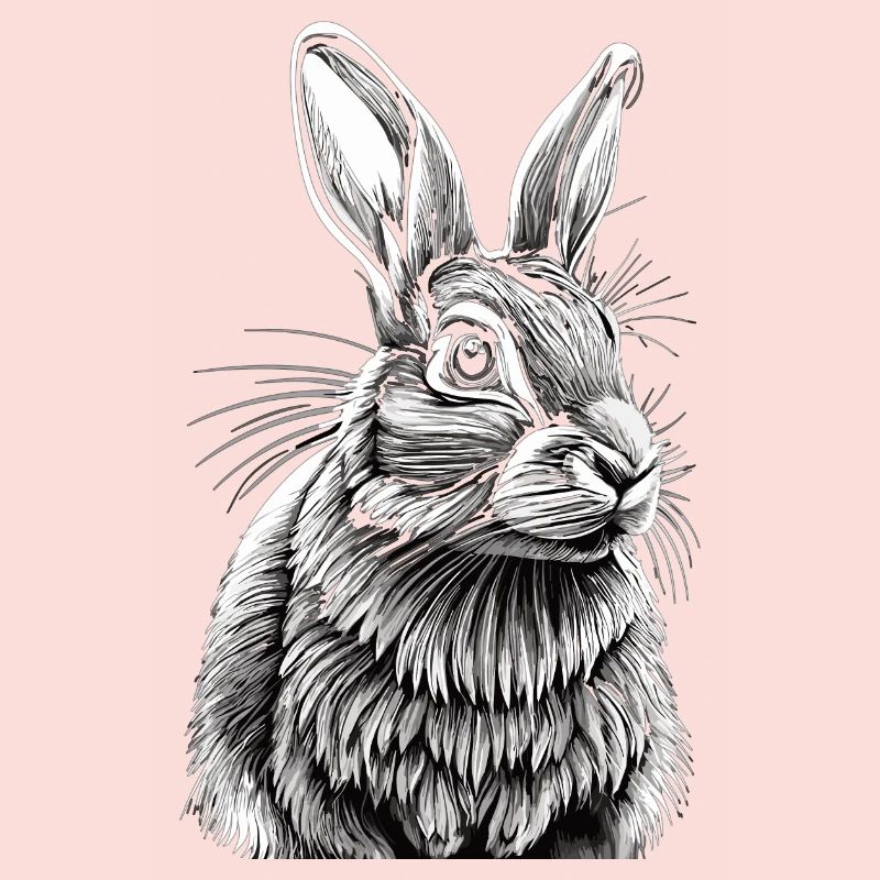 Rabbit Portrait