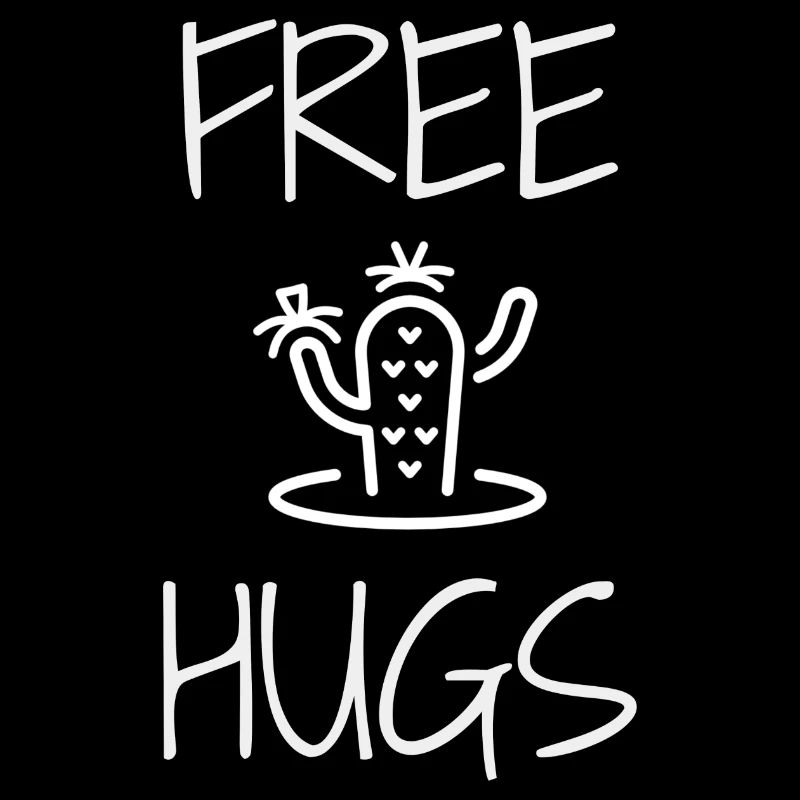 FREE HUGS Cactus