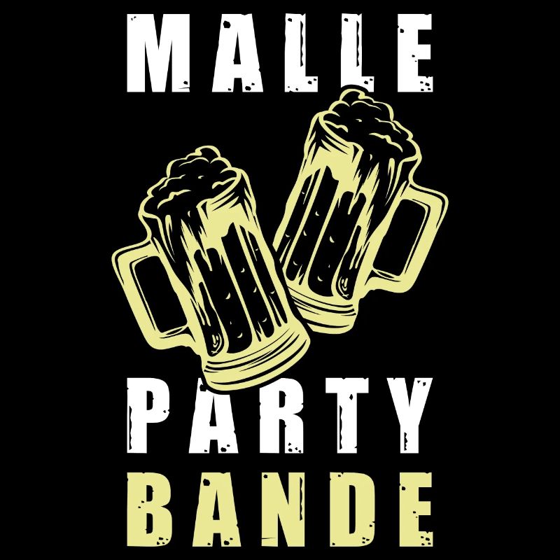 Malle Party Bande Bier Mallorca Spruch