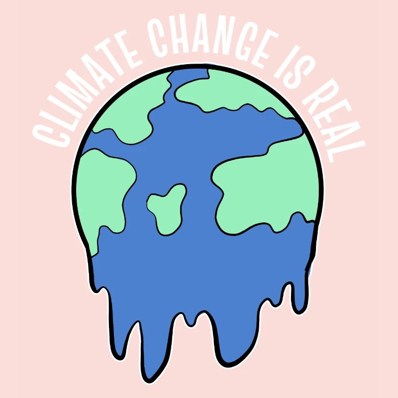 Climate Change Real Ökologe oder Eco-Aktivist Gift