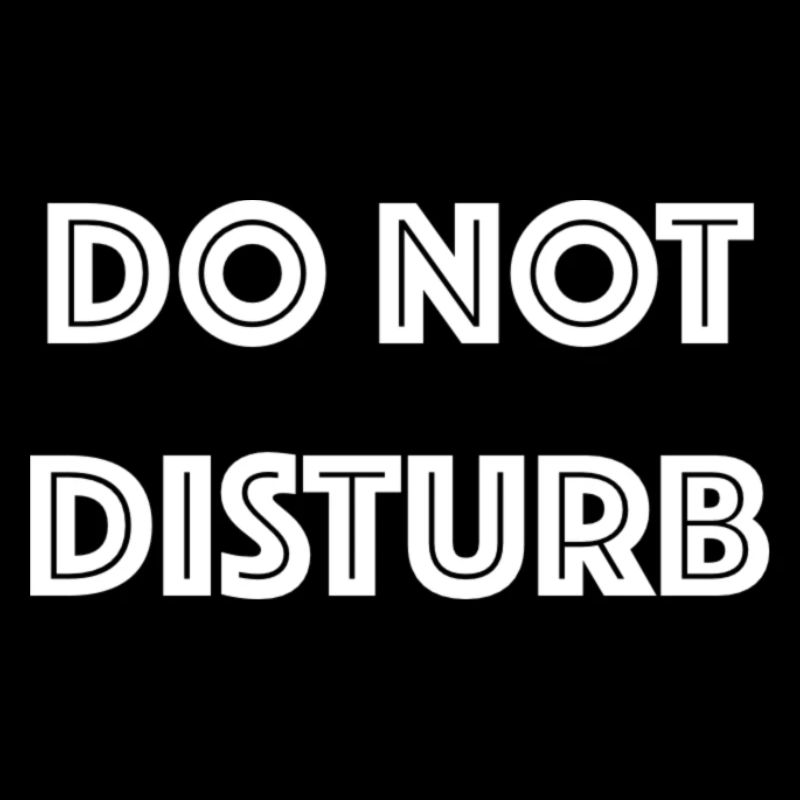 Do not disturb