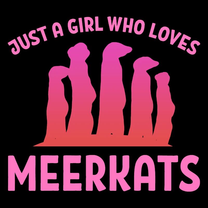 Erdmännchen Mädchen Tochter