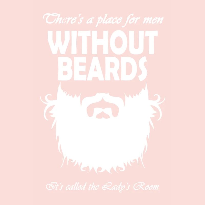 Beard men design mustache