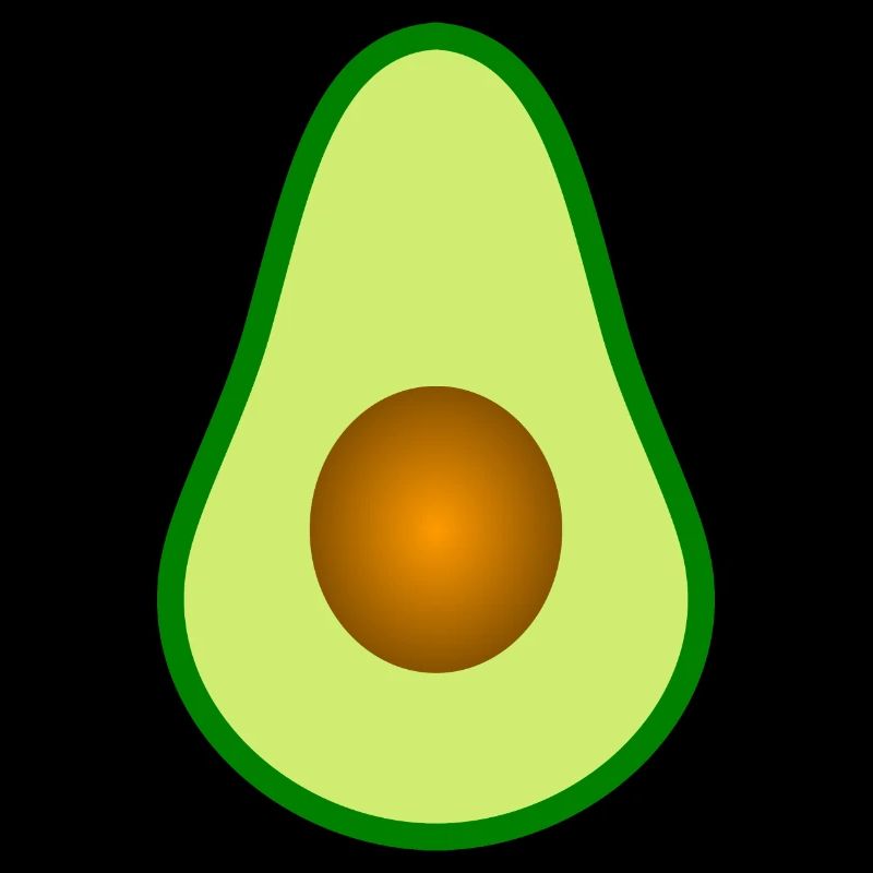 Avocado with core design to personalize