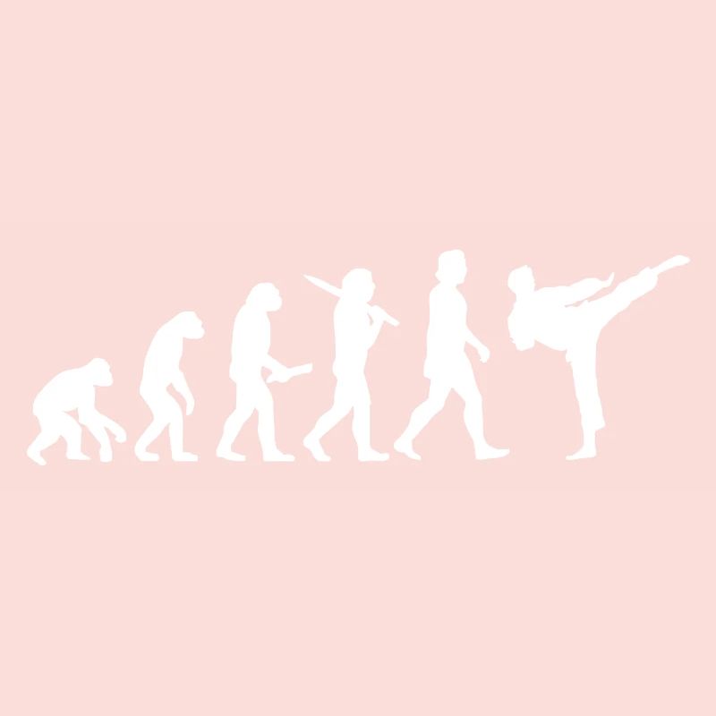 Evolution Karate Kampfsport Kick Karateka Geschenk