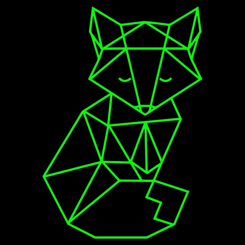 Origami fox