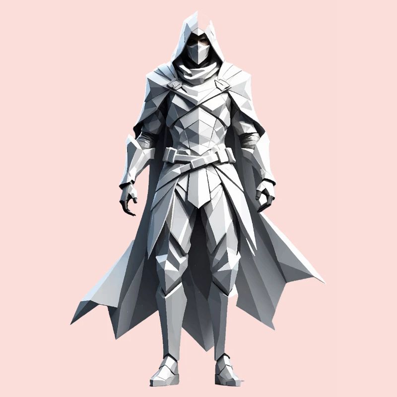 Assassin - Conception de jeux vidéo Low Poly
