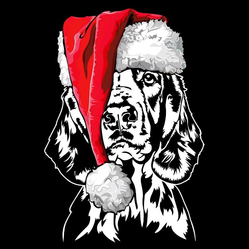 Santa Welsh Springer Spaniel Christmas Wilsigns