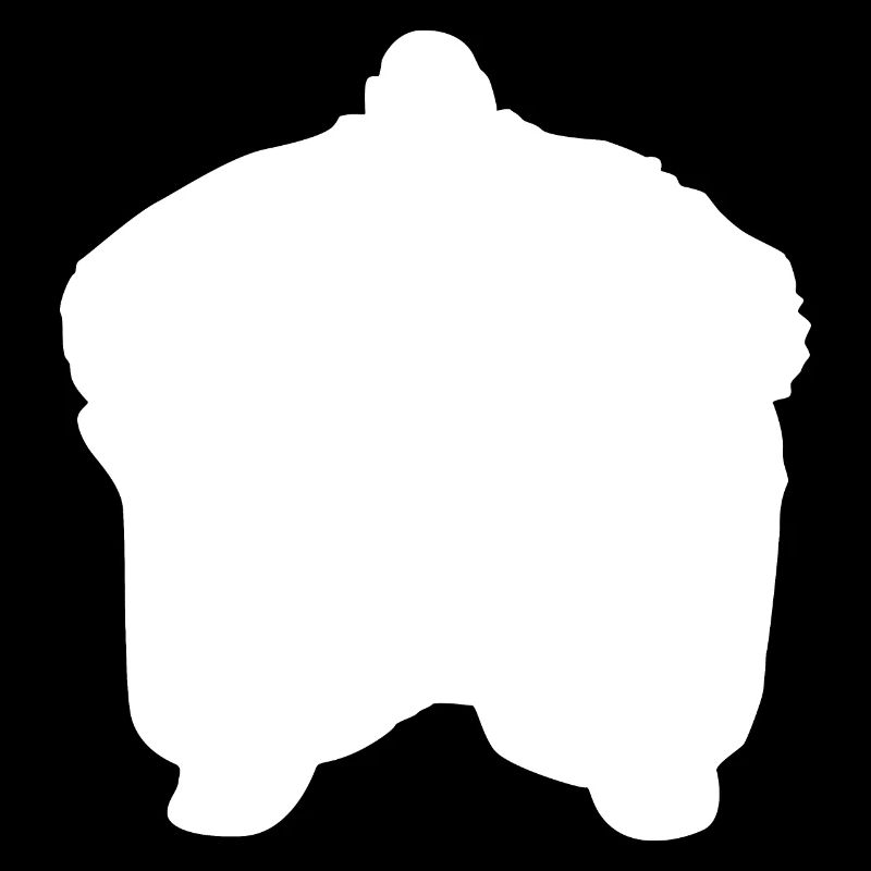 fat man white