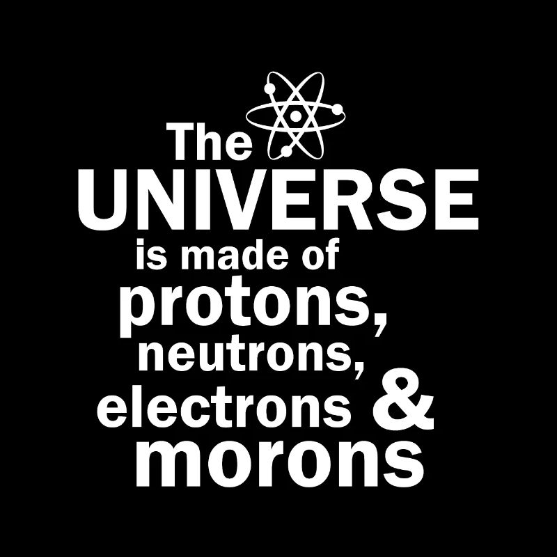 Das Universum besteht aus Idioten