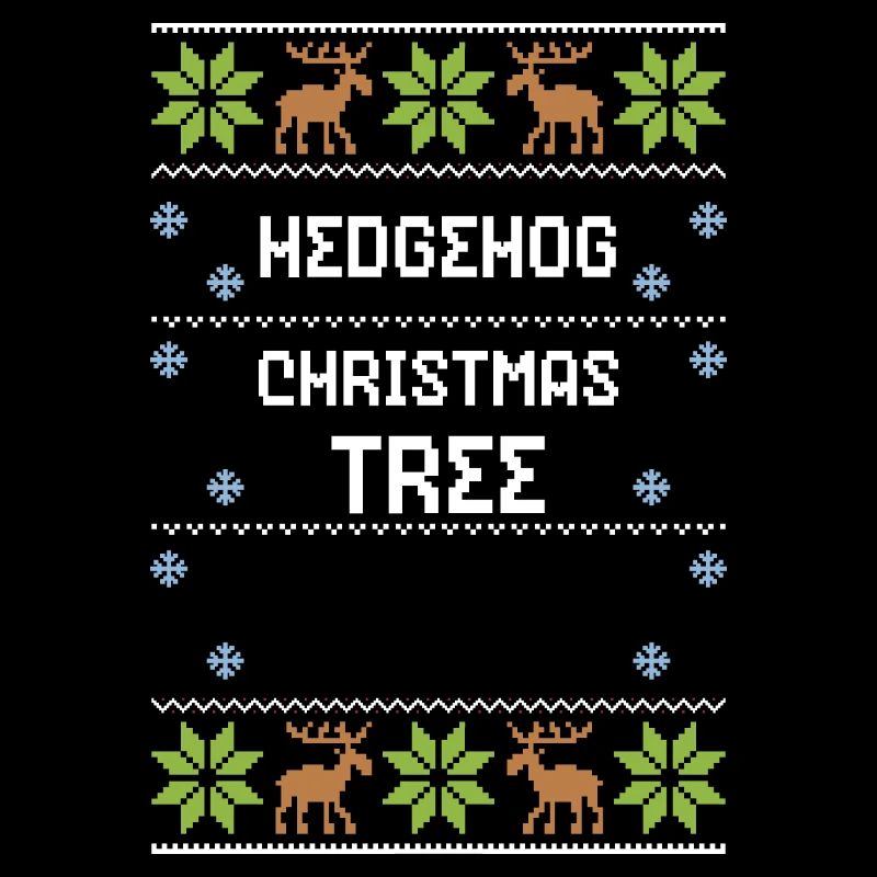 Hedgehog Christmas Tree