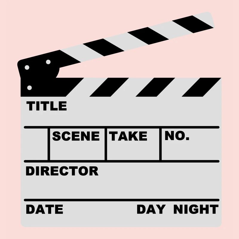 Klappe - clapperboard