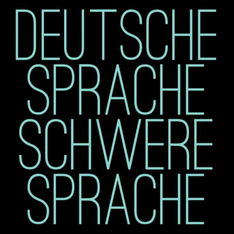 Deutsche Sprache Schwere Sprache