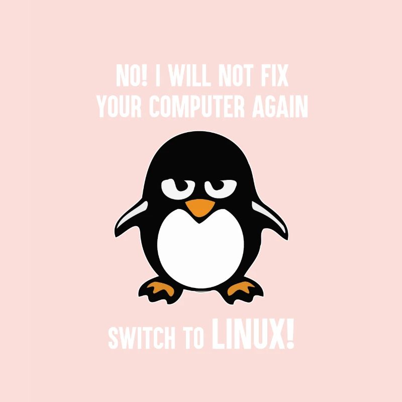 Programming computer science gift · Linux