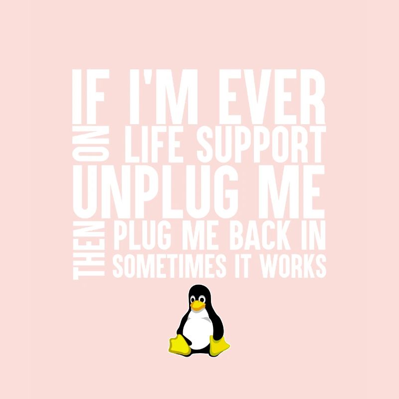 Programming Computer Science Gift · Unplug me