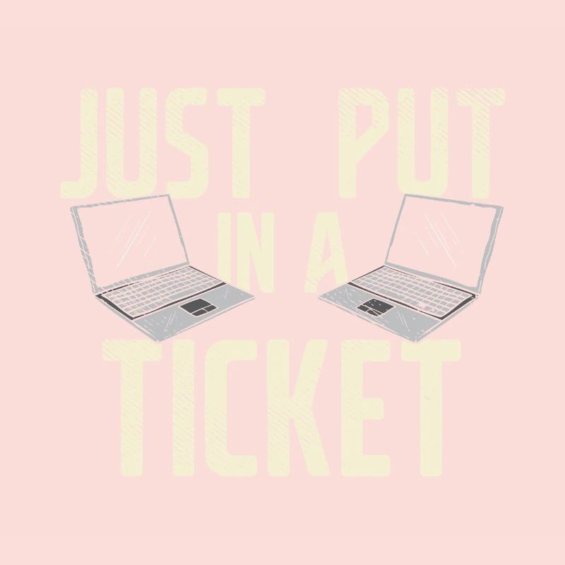 Mettez simplement un ticket pour le service d'assistance et le support technique
